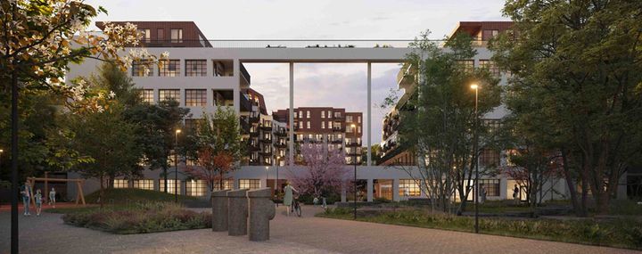 LAB Entreprenør, a subsidiary of AF Gruppen, has been proposed by Bonava to build 178 apartments with an associated parking facility and a small commercial property inMerinoparken in Breiviken north of Bergen city centre. Ill. Bonava.