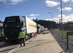 Illustrasjonsbilde fra Svinesund kontrollstasjon.