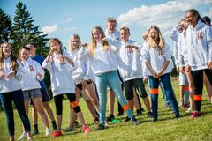 TL Ungdom i full aktivitet. Katrine Lunke / Apeland