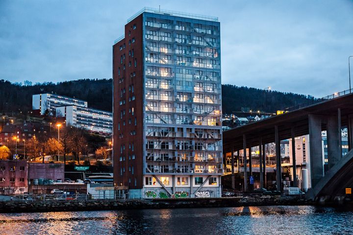 Det tas også til orde for at tre i økt grad skal fylle funksjoner i bygningers ytterhud og da ofte primært for at bygningen skal fremstå med en miljømessig mer forsvarlig profil. Hvilke utfordringer kan oppstå når fasader av metall og glass skal kombineres med trematerialer? Foto: Otto von Münchow