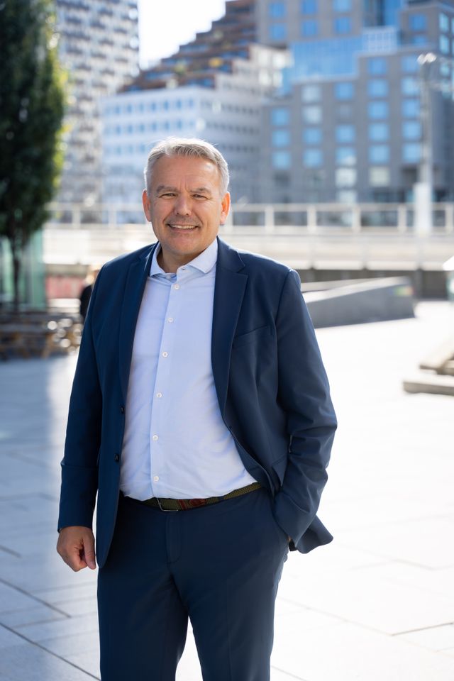Administrerende direktør Jan Hjelle