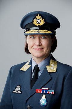 Sjef Luftforsvaret, Tonje Skinnarland. Bildekreditt: Torgeir Haugaard/Forsvaret