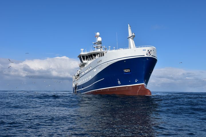 Linebåten Atlantic på fiske i Barentshavet. Foto: Odd Kristian Dahle/Fiskebåt.