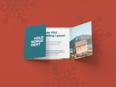 Årets julegave: Et gavekort på strandrydding er en symbolsk gave som bidrar til kampen mot marin forsøpling gjennom å støtte Hold Norge Rents arbeid.