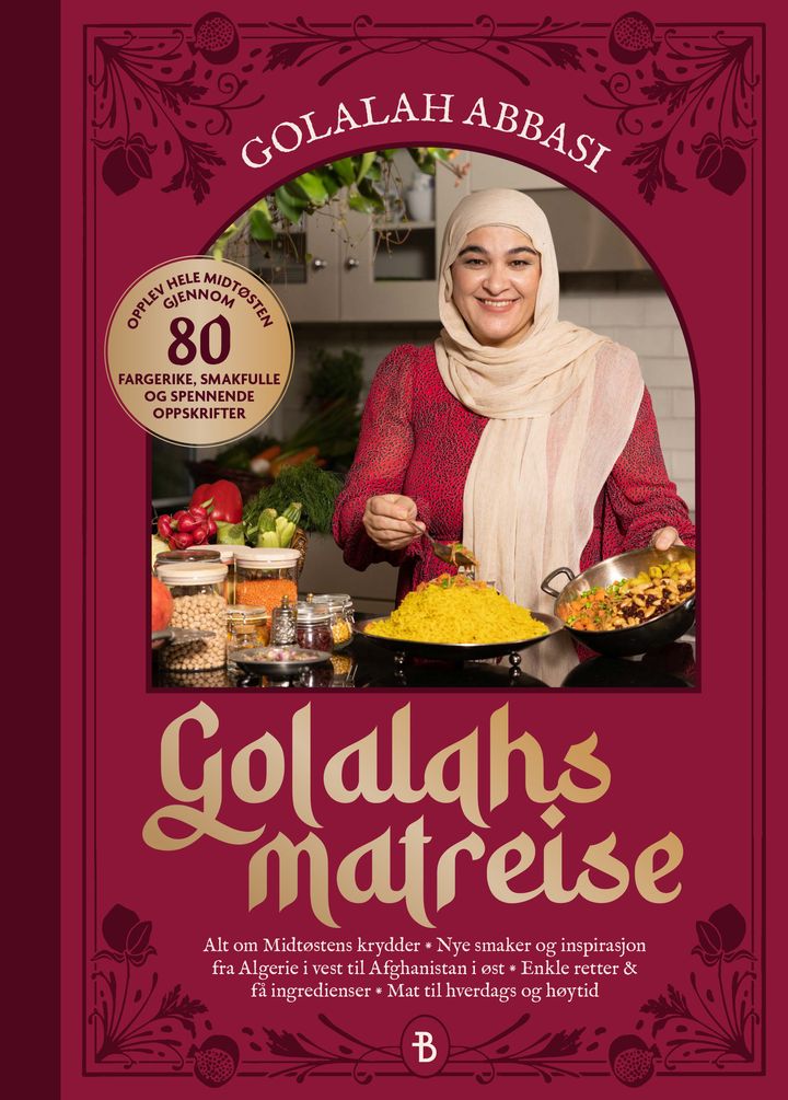 Golalahs Abbasi har laget en nydelig kokebok med mat fra Midtøsten.