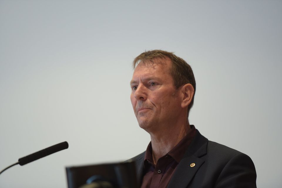 Pål Kjærstad talerstol