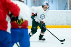 Mats Zuccarello og resten av Hockeygutta samles i uke 33 for å forberede seg til OL-kvalifiseringen i slutten av måneden. Foto: Fredrik Hagen, Norges Ishockeyforbund.