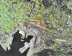 Slik synker Bjørvika.