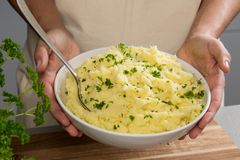 Hjemmelaget potetmoser en rask og enkel måte å tilberede poteter på.