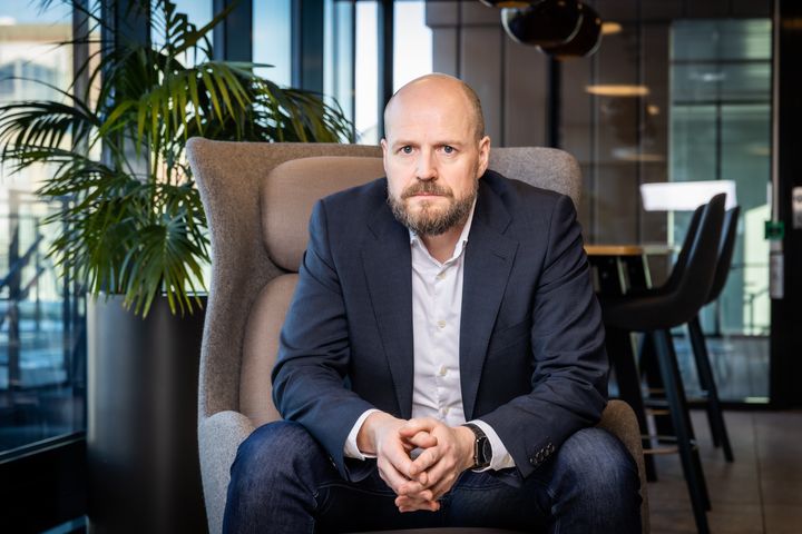Pål Nedregotten, konserndirektør for data og teknologi i Amedia. Foto: Ihne Pedersen/Amedia