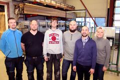 Stian Hestvik, Kenneth Pedersen, Remy Solli, Raymond Olsen, Fredrik Mathiassen og Aina Kristiansen har alle nøkkelfunksjoner i Nicopan Nord AS.