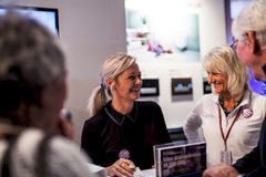 Mange messebesøkende kommer for å snakke med ekspertene ansikt til ansikt. Foto: Bård Gundersen for Compass Fairs AS