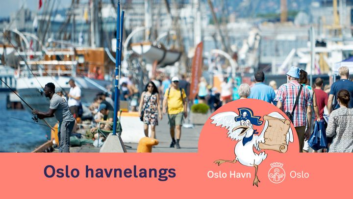 Søndag 28. august blir det yrende folkeliv på Havnepromenaden i forbindelse med Oslo Havnelangs. Foto: Bård Gudim.