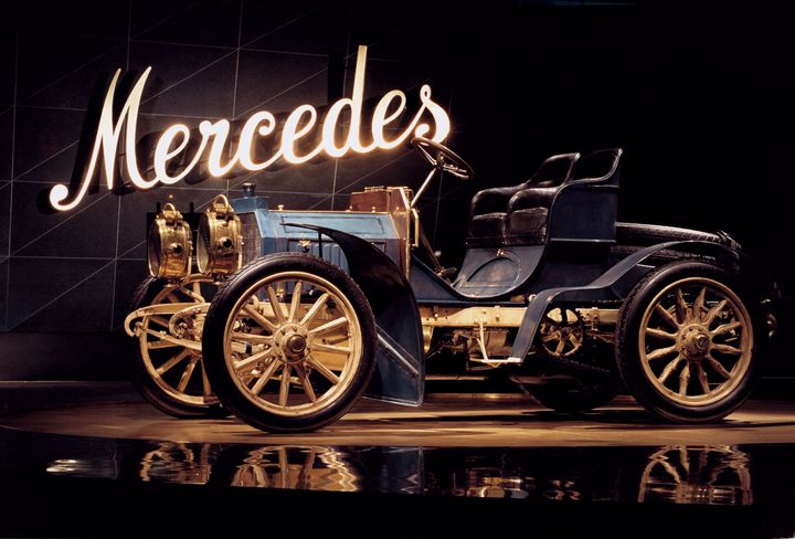 Den eldste fortsatt eksisterende Mercedes, en 40 hp Simplex fra 1902