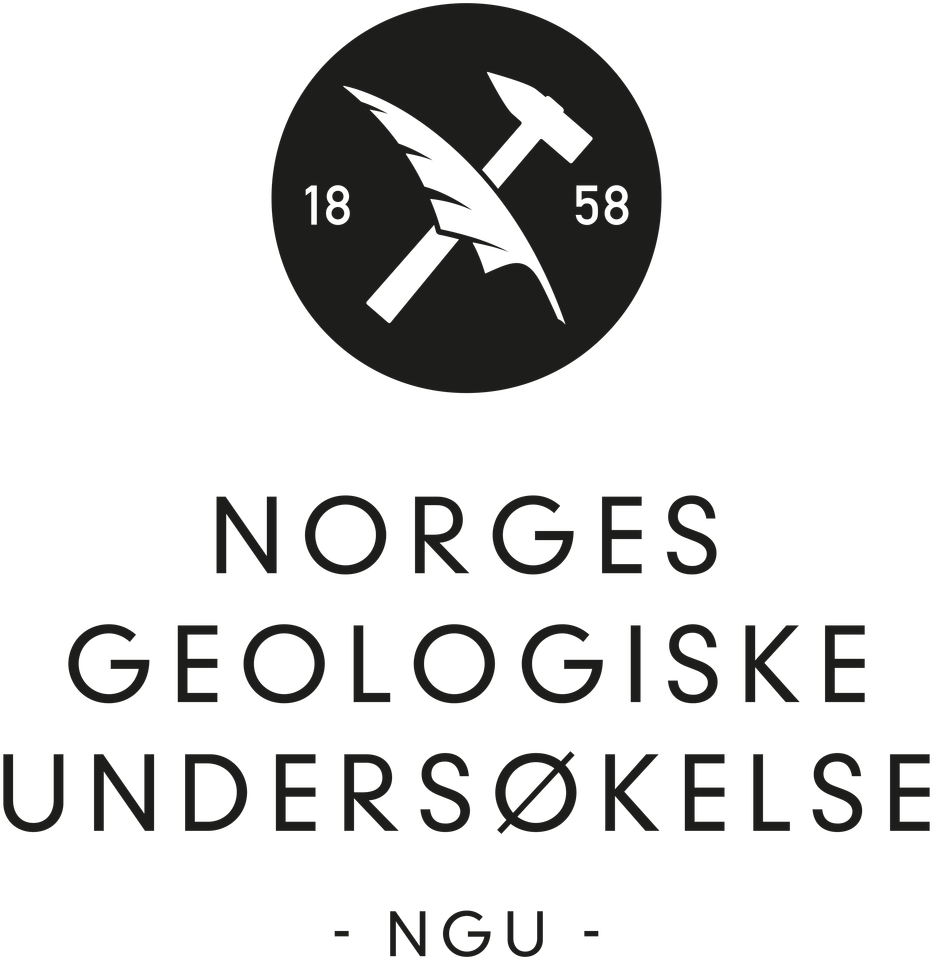 Svart NGU-logo (png.)