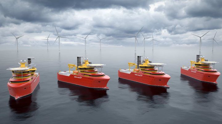 Enova ser at nødvendige drivere for å sikre videre utbredelse av batterier innen offshoreflåten er på plass. Det gir et konkurransefortrinn (grafisk ill: Østensjø)