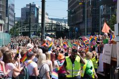 Fra Pride-paraden i 2018. Foto: Hedda Marie Westlin / Oslo Pride