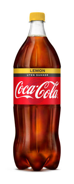 Coca-Cola Lemon Uten Sukker - 1,5 L