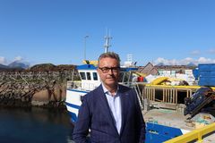 Fiskeri- og sjømatminister Odd Emil Ingebrigtsen støtter arbeidet med et nytt kulturarvsenter for Lofotfisket
