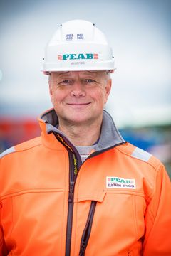 Adm. direktør Arild Østgård, Peab Bygg Norge. Foto: Ørjan Marakatt Bertelsen.