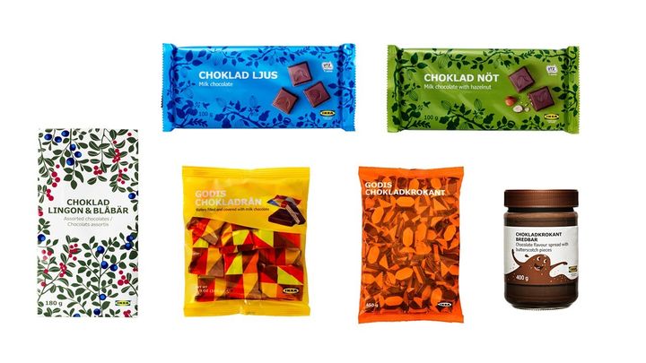 IKEA tilbakekaller ytterligere seks sjokoladeprodukter.