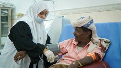 En ny WHO-rapport viser at covid-19 pandemien har forverret tilgang til livsviktig behandling for ikke-smittsomme sykdommer. Foto: OCHA/Saleh Bin Haiyan.