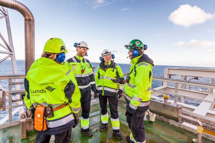 Lundin Norway sine offshore-ansatte sørger for rekordhøy stabilitet i produksjonen.