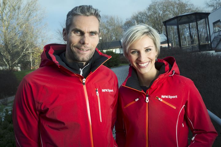 Thomas Alsgaard og Anne Rimmen skal lede NRKs kveldssendinger fra VM i nordiske grener i Falun fra 18. februar til 1. mars. (Foto: Julia Naglestad / NRK)