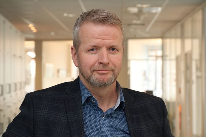 Leder for Norges Politilederlag i Parat, Kjetil Ravlo. Foto: Parat/Vetle Daler.