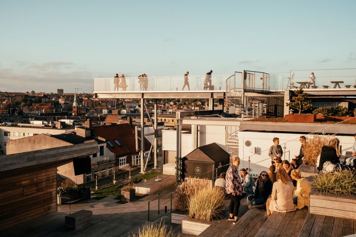 Aarhus - kåret til en av verdens beste destinasjoner. Salling ROOFTOP foto: Frame and Work