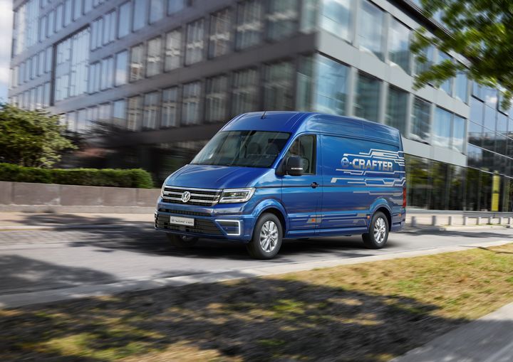 Volkswagen Viser Frem Elektrisk Crafter På Iaa Messen I Hannover Volkswagen Nyttekjøretøy 