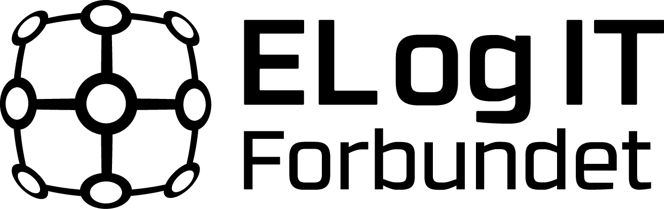 EL og IT Forbundet logo - Sort logo | EL og IT Forbundet