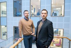 Henrik Nordal (t.v.) og Joachim Malterud jobber med å avdekke og forebygge kampfiksing i Norge i tett samarbeid med både idretten, spillselskap og politiet.