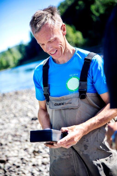 Atle Harby, Seniorforsker i SINTEF Energi og ekspert på miljøvennlig vannkraft. Foto: SINTEF Energi