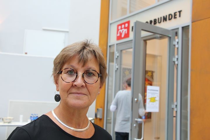 Mette Nord, leder av Fagforbundet. Foto: Birgit Dannenberg