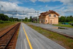 Reinsvoll stasjon. Foto: Njaal Svingheim