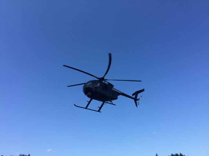 Helikopteret som Heliwest benytter i oppdraget for Agder Energi NEtt.