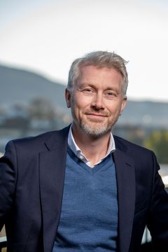 Sjefredaktør og administrerende direktør Olav T. Sandnes i TV 2. Foto: Eivind Senneset.