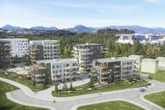 There will be five buildings with a underground parking facility.