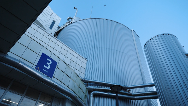 IVAR IKS sitt  biogassanlegg på Grødaland, Jæren