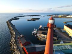 Kystkonferansen ønsker fokus på utviklingen av nordlandskysten, her representert med Andenes på Andøya. Foto: Lill Haugen/Kystverket