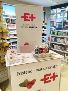 E+®-serien kan nå fås tak i på 49 utsalgssteder over hele Norge, samt i en nettbutikk.