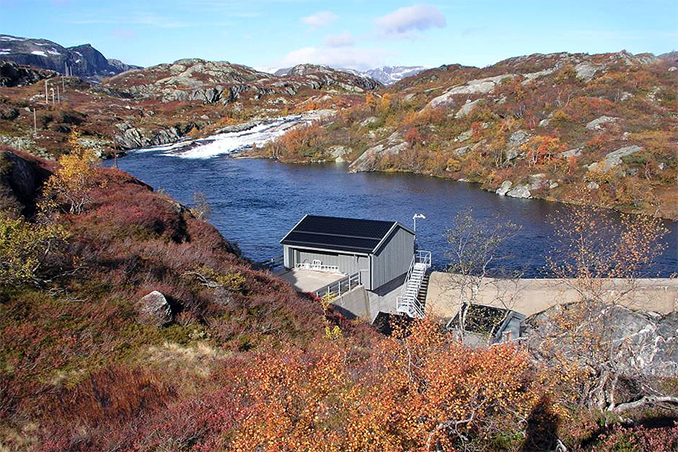 AF Gruppen har inngått kontrakt med Statkraft Energi om bygging av Vesle Kjela kraftverk i Vinje kommune. (Foto: Statkraft)