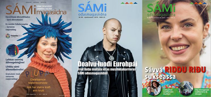 Ei ny avis får tilskott for å distribuere i Finnmark i 2019  - SÁMI magasiidna. Foto: Sami Magasiidna
