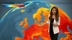 Det nye TV 2-været med væranker Kristina Kvistad Hustad.