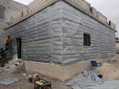 Insulated House: Isolering av boliger for interne flyktninger i Syria. Foto: IUG.