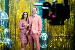 PROGRAMLEDERE: Katrine Moholt og Anders Hoff. Foto: Espen Solli/TV 2