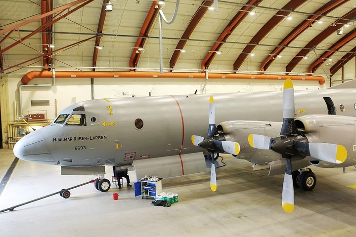Illustrasjonsbilde fra hangar på Andøya. Foto: Forsvaret