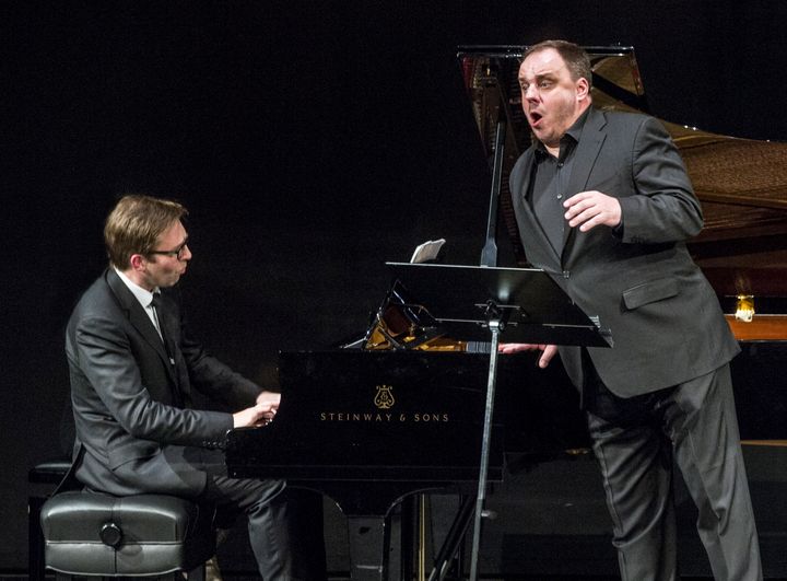 Leif Ove Andsnes og Matthias Goerne fikk strålende kritikker forrige gang de gjestet i Operaen, da med  Schuberts «Die Winterreise» Foto: Erik Berg