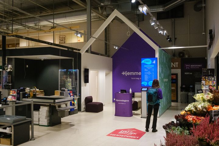 Klinikk i butikk. Foto: Øyvind Nordhagen